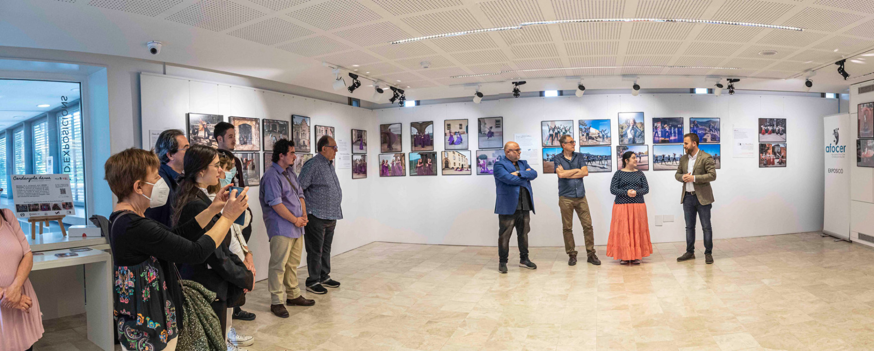 Inauguració de l'exposició 'Dansa i Patrimoni' AFOCER a la Sala Elisa Arimany