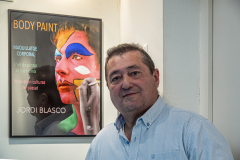 Inauguració exposició Body paint de Jordi Blasco