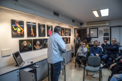 Inauguració exposició Body paint de Jordi Blasco