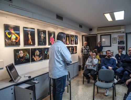 Veredicte social febrer i inauguració exposició Body paint de Jordi Blasco