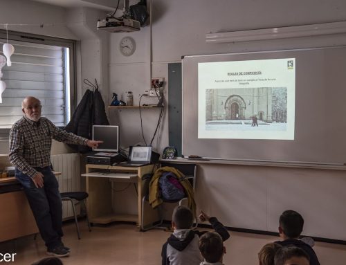 Taller de fotografía infantil en la Escola Collserola