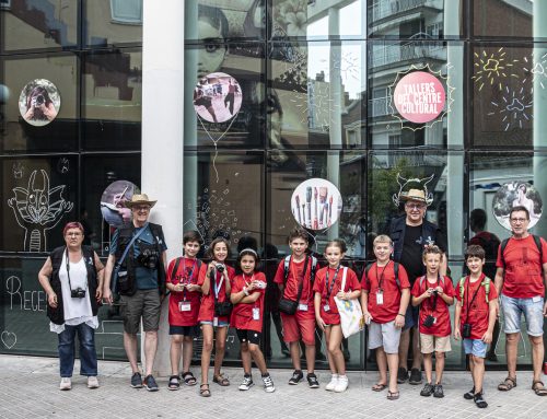 Taller infantil en la Festa Major de Ripollet